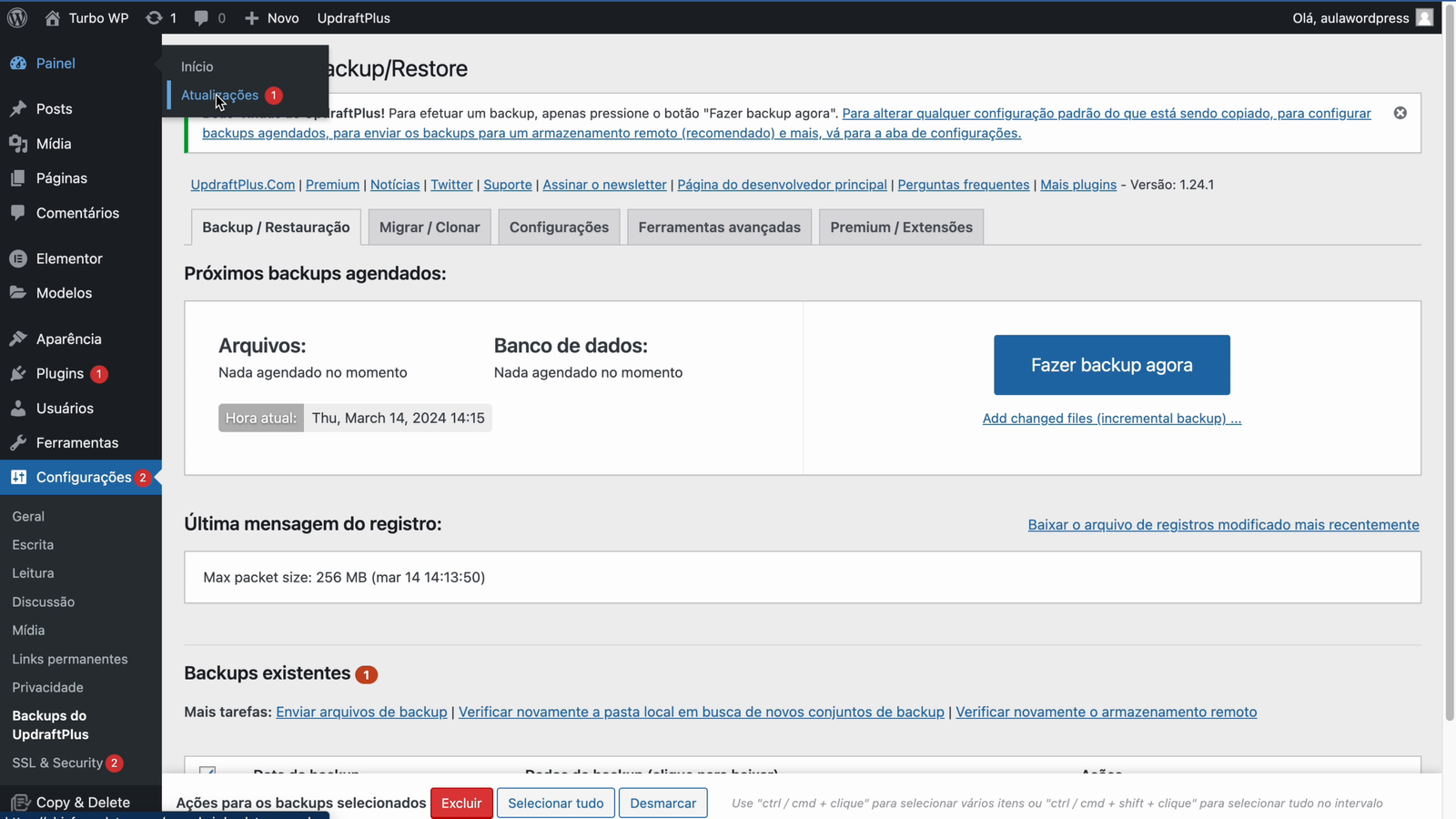 WordPress – De volta ao Site: T1 – Ep 10